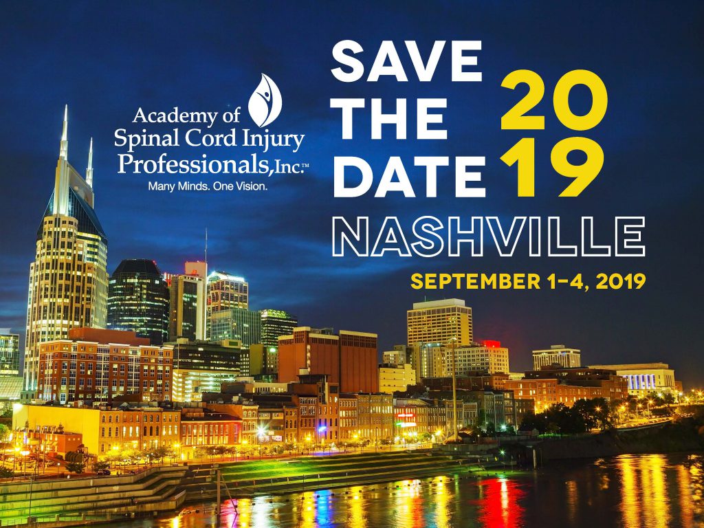 2019 Conference And Expo Academy Of Spinal Cord Injury Professionals Inc
